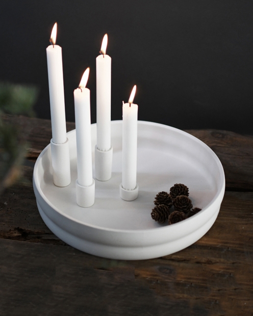 Storefactory - Bolmen Kerzenhalter Weiß 4 Kerzen Storefactory - Bolmen Kerzenhalter Weiß 4 Kerzen