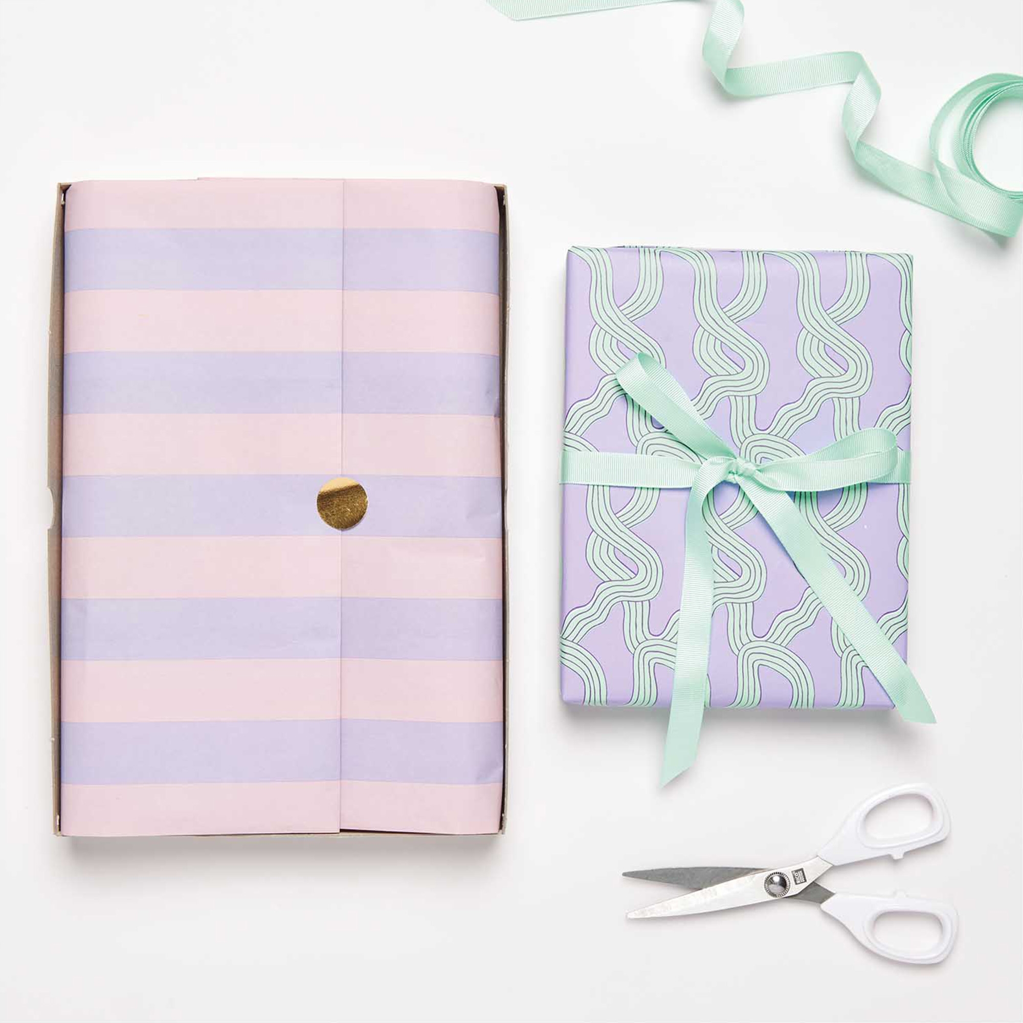 Seidenpapier auf Rolle Myzel Lila 3,5 cm Seidenpapier auf Rolle Myzel Lila 3,5 cm