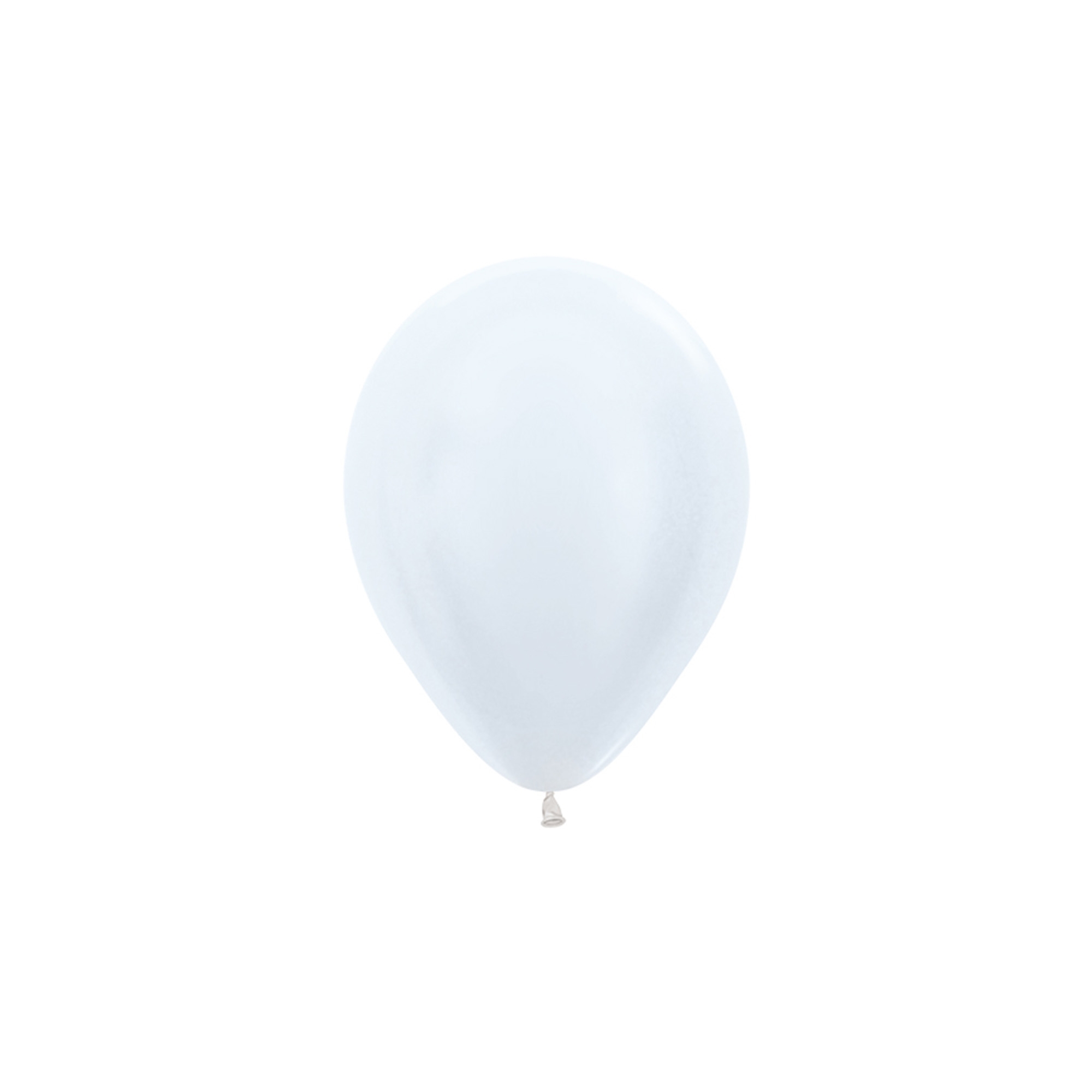 Sempertex Latexballon Pearl White Ø 12cm Ballon