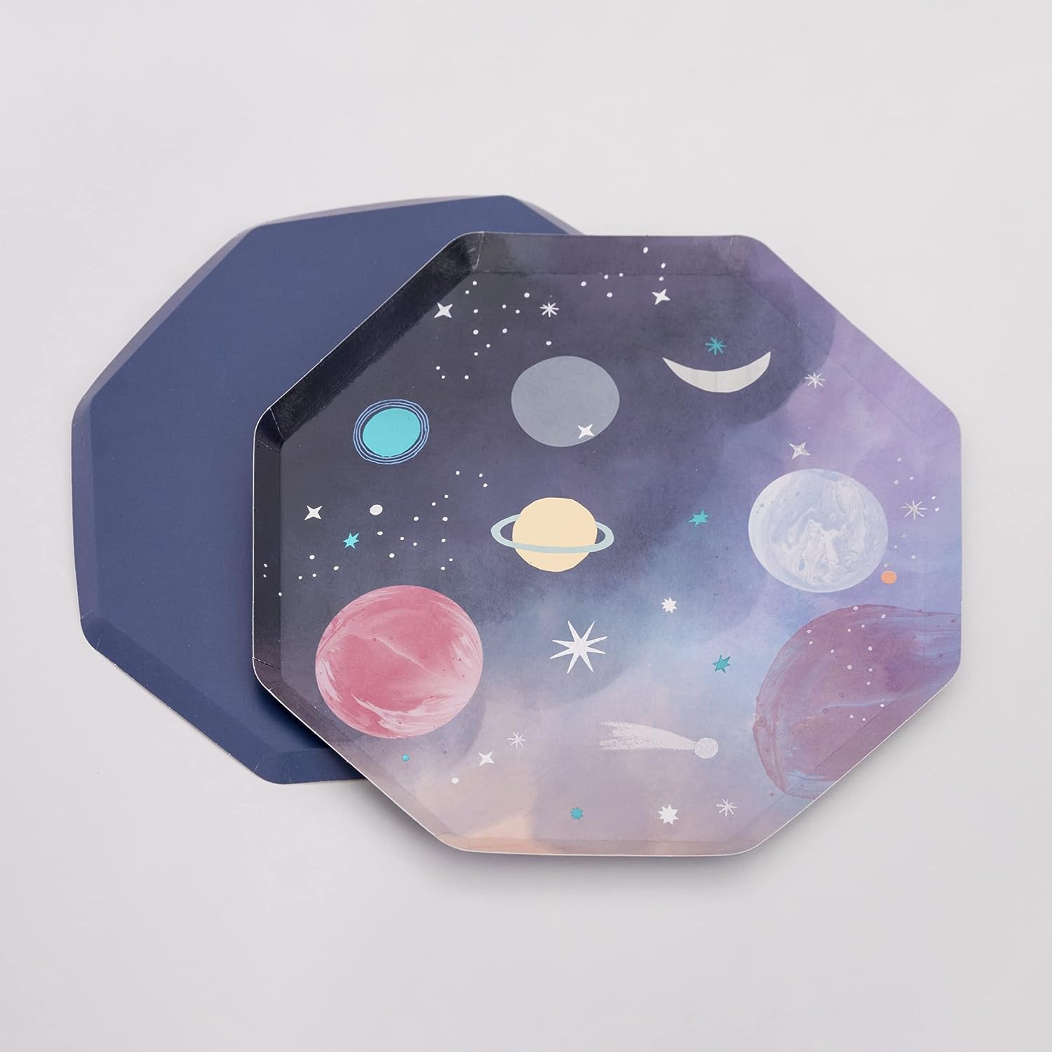 Meri Meri - 8 Pappteller "Weltraum" Meri Meri - 8 Pappteller "Weltraum"