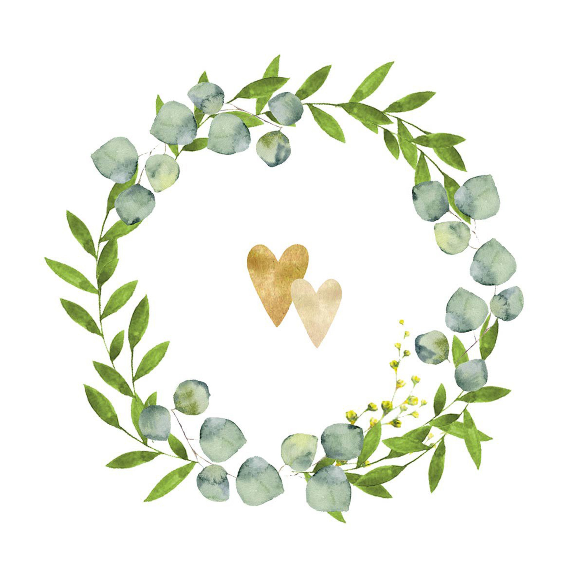 20 Servietten "Two Hearts" 20 Servietten "Two Hearts"