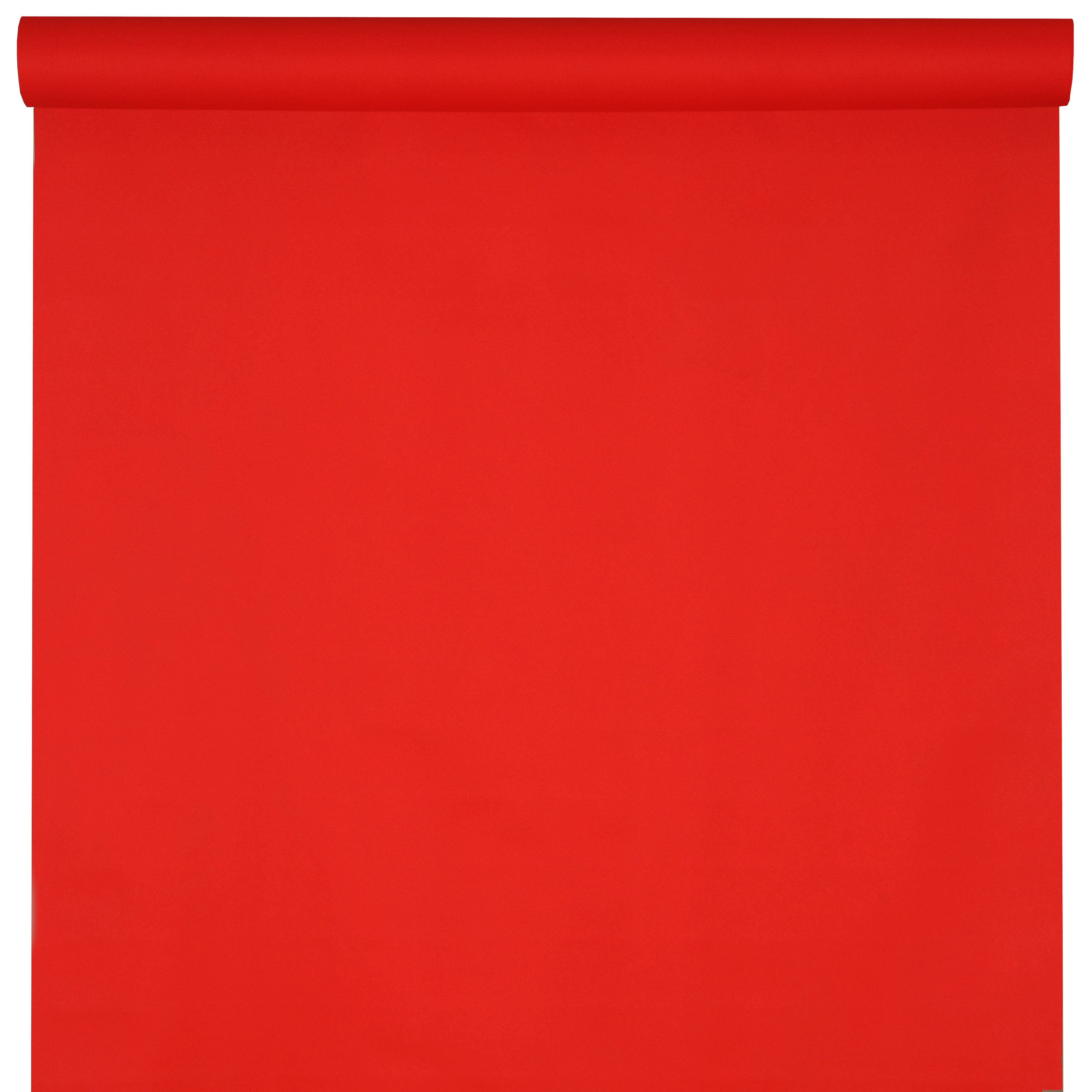 Tischdecke 10 m Rolle - Rot