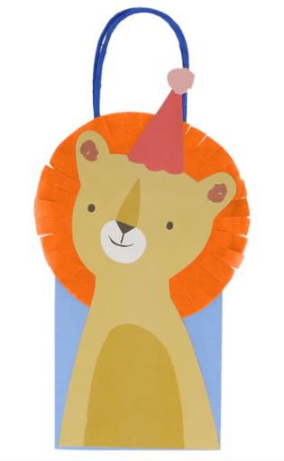 Meri Meri - 8 Partytüten "Parade der Tiere" Meri Meri - 8 Partytüten "Parade der Tiere"