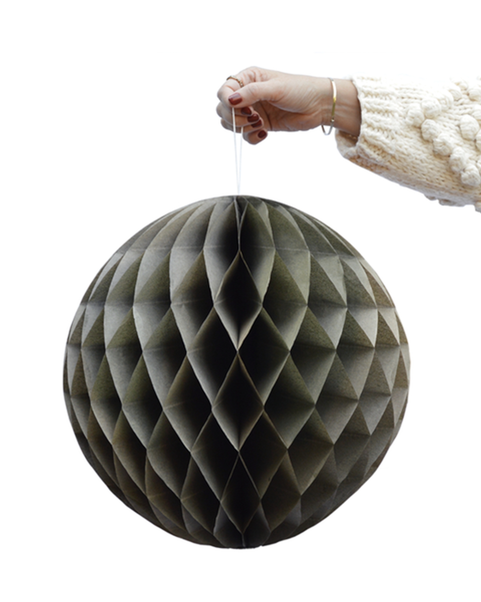 Olivgrün - 2 Wabenbälle Olivgrün - 2 Wabenbälle