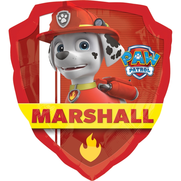 Folienballon Paw Patrol Chase & Marshall 63x68cm Folienballon Paw Patrol Chase & Marshall 63x68cm