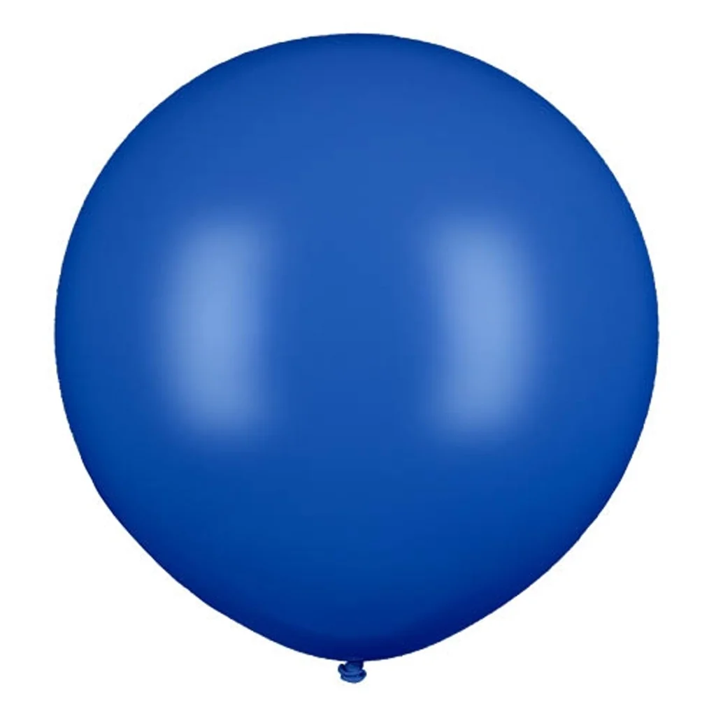 Balloon, Blau, Kugelform, Gummi, Party
