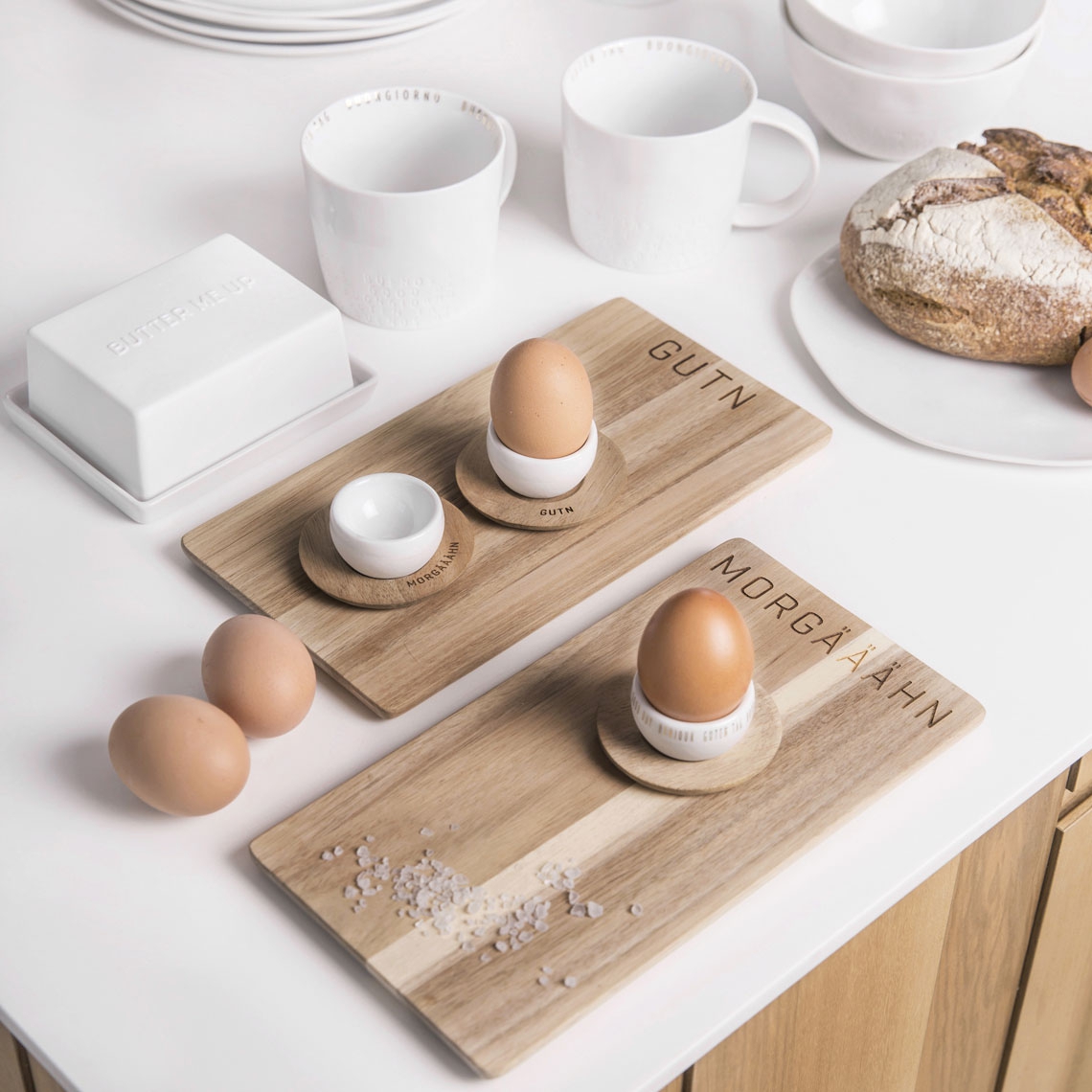 Räder Design - Eierbecher mit Unterteller "Weichei" Räder Design - Eierbecher mit Unterteller "Weichei"