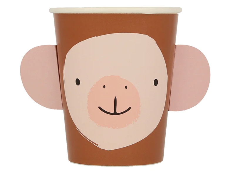 Meri Meri - Pappbecher "Parade der Tiere" Meri Meri - Pappbecher "Parade der Tiere"