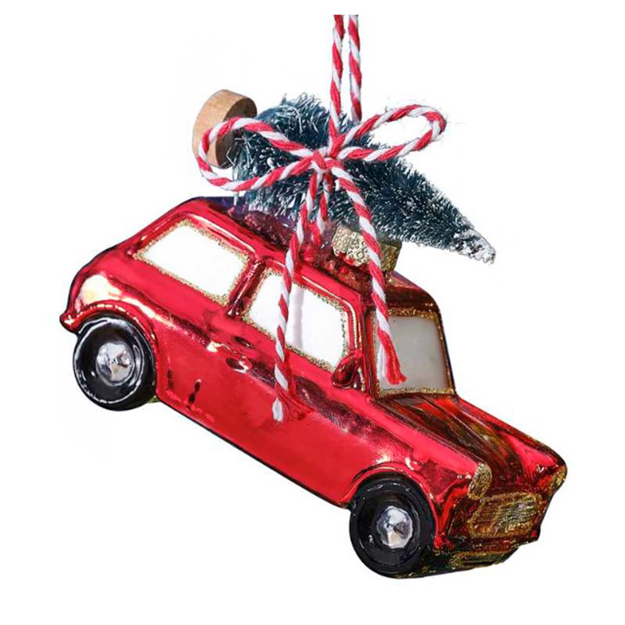 Weihnachtskugel "Auto" Maschine, Rad