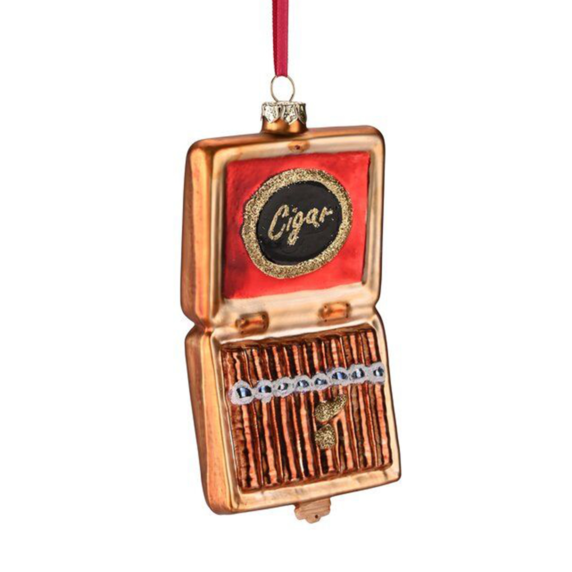 3e7e1b13265c2a8c606ac72e3864b5f659115053 Weihnachtskugel "Zigarrenbox"