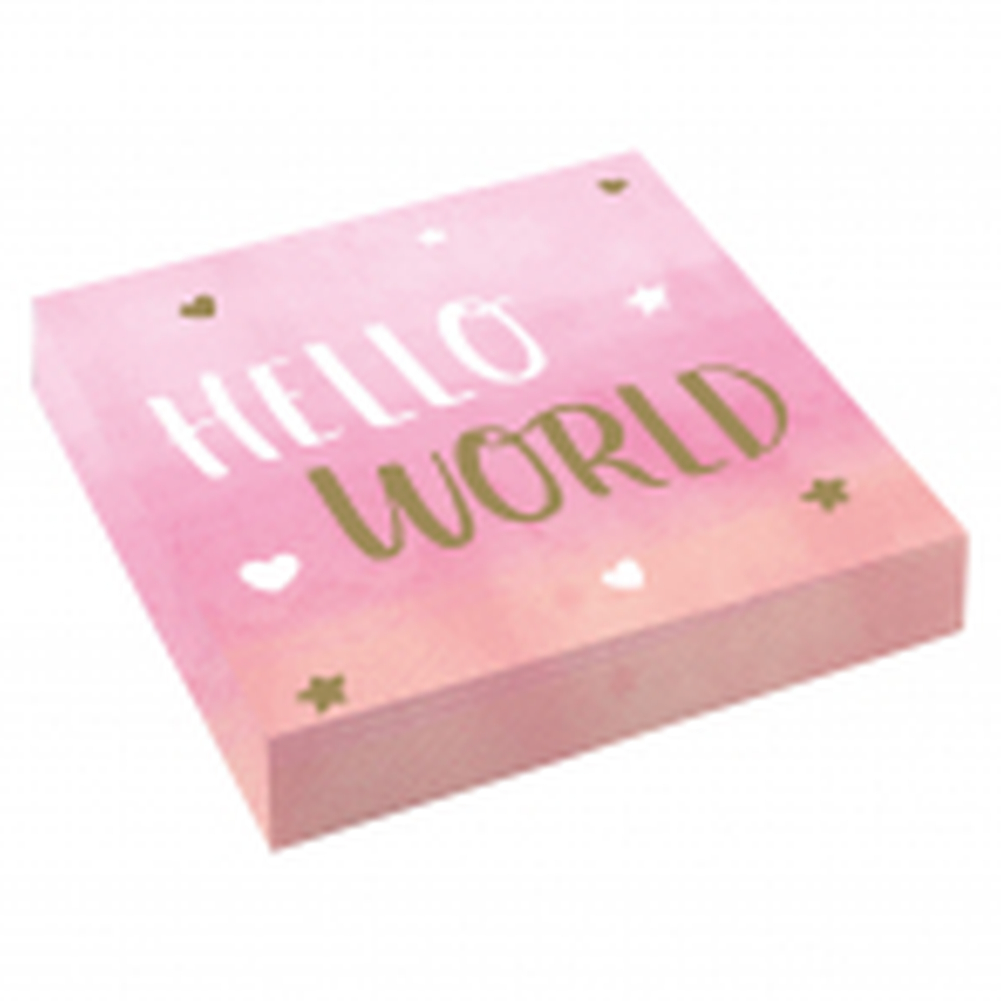 Hello World Girl - 16 Servietten