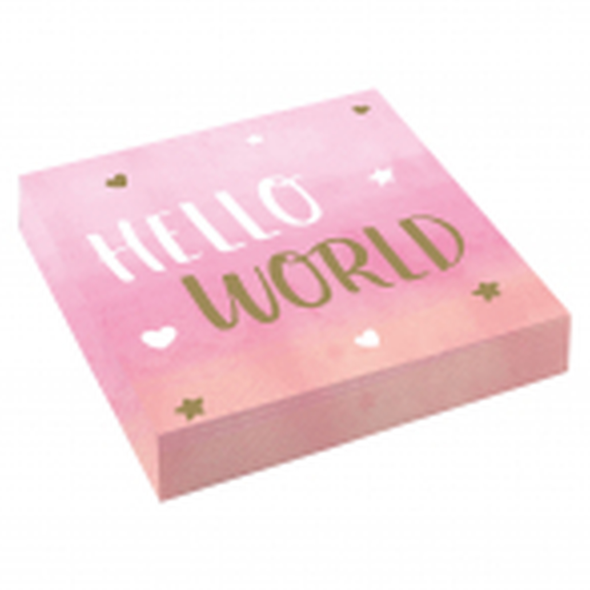Hello World Girl - 16 Servietten Hello World Girl - 16 Servietten