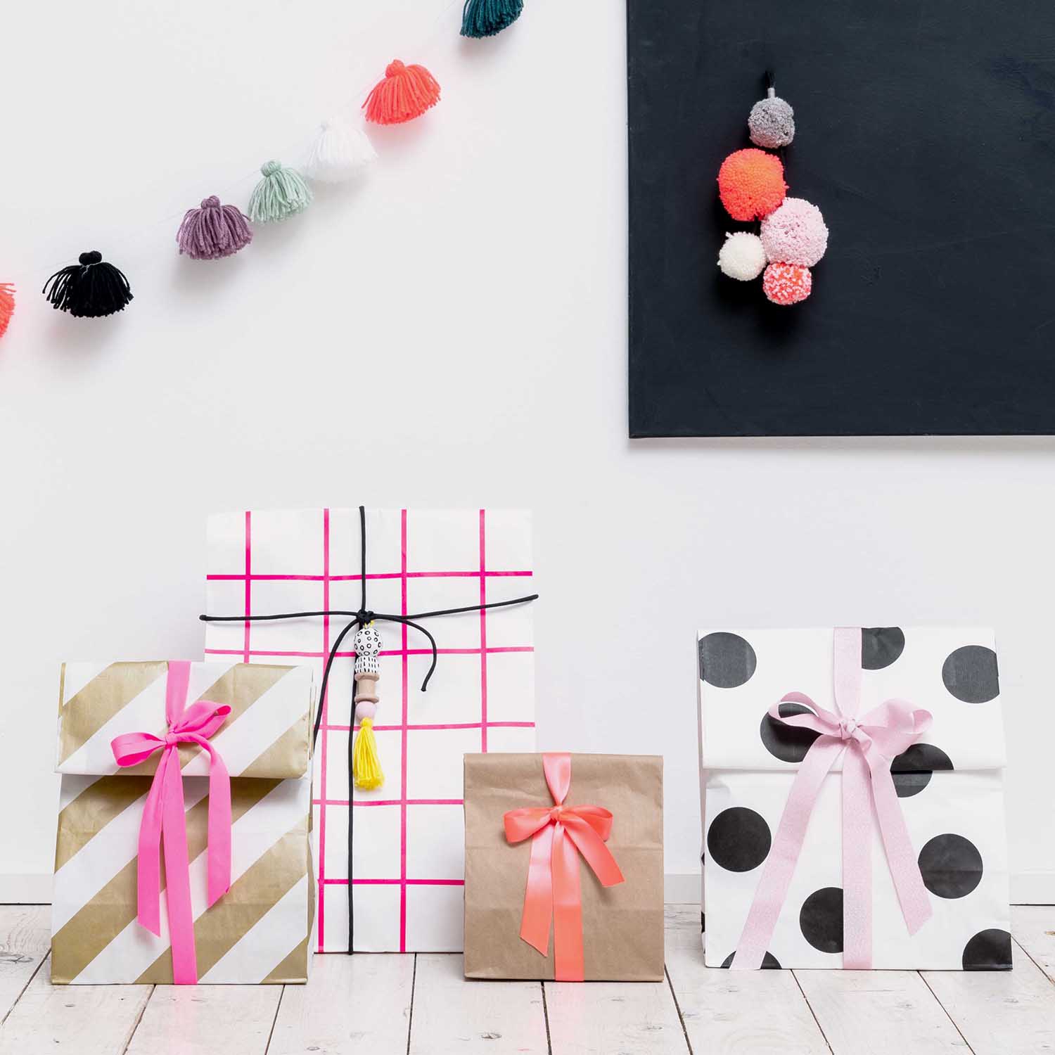 Blockbodenbeutel XL - Gold / Weiß - 1 Stück Blockbodenbeutel XL - Gold / Weiß - 1 Stück