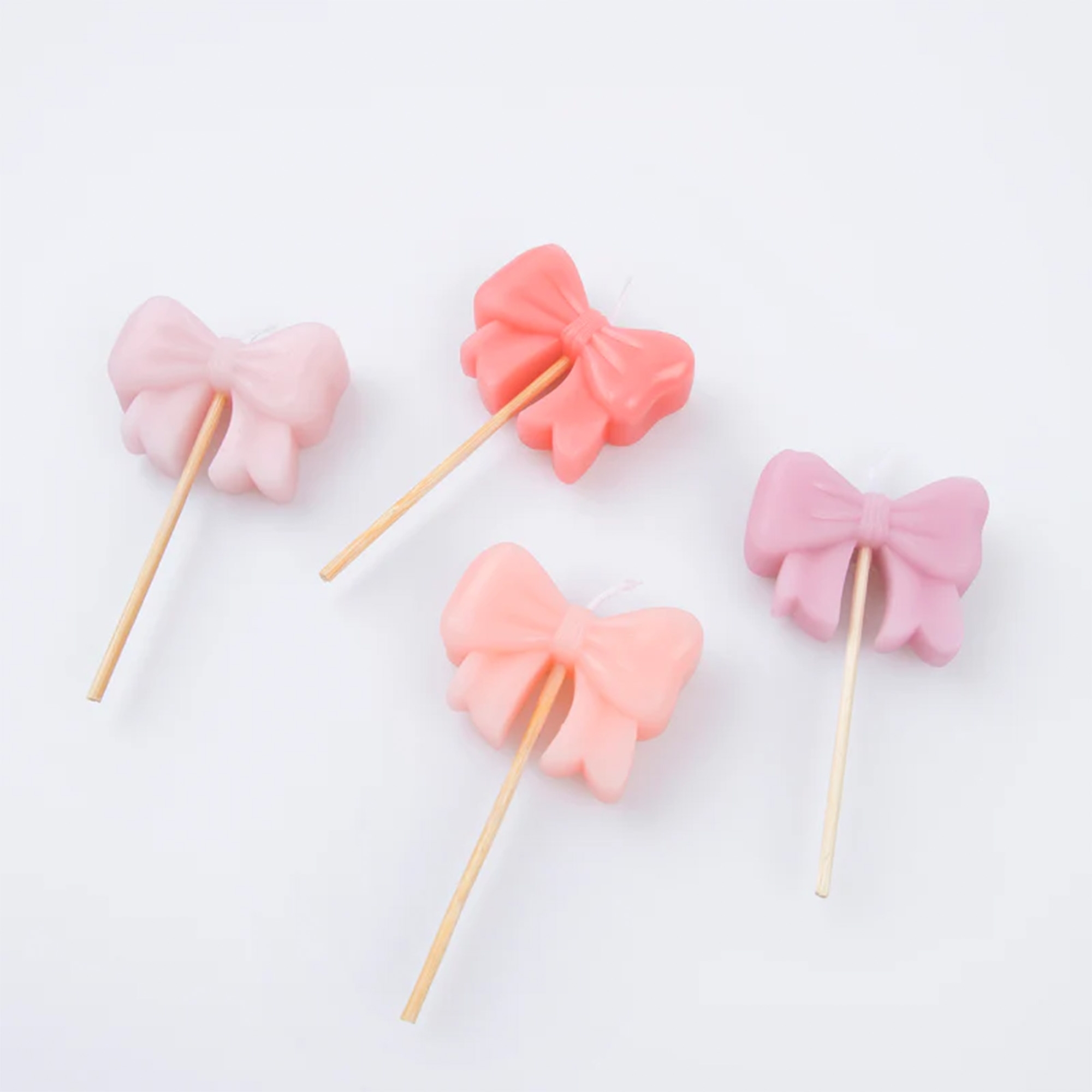 Schleife, Deko, Kuchenstab, Schaumgummi, Pastell