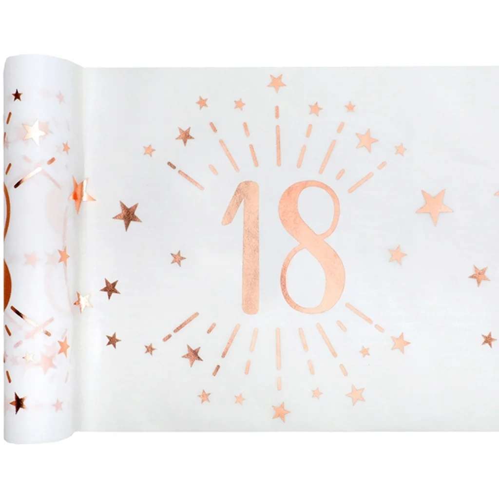 18, roségold, Sterne, Konfetti, rosa-gold Feier