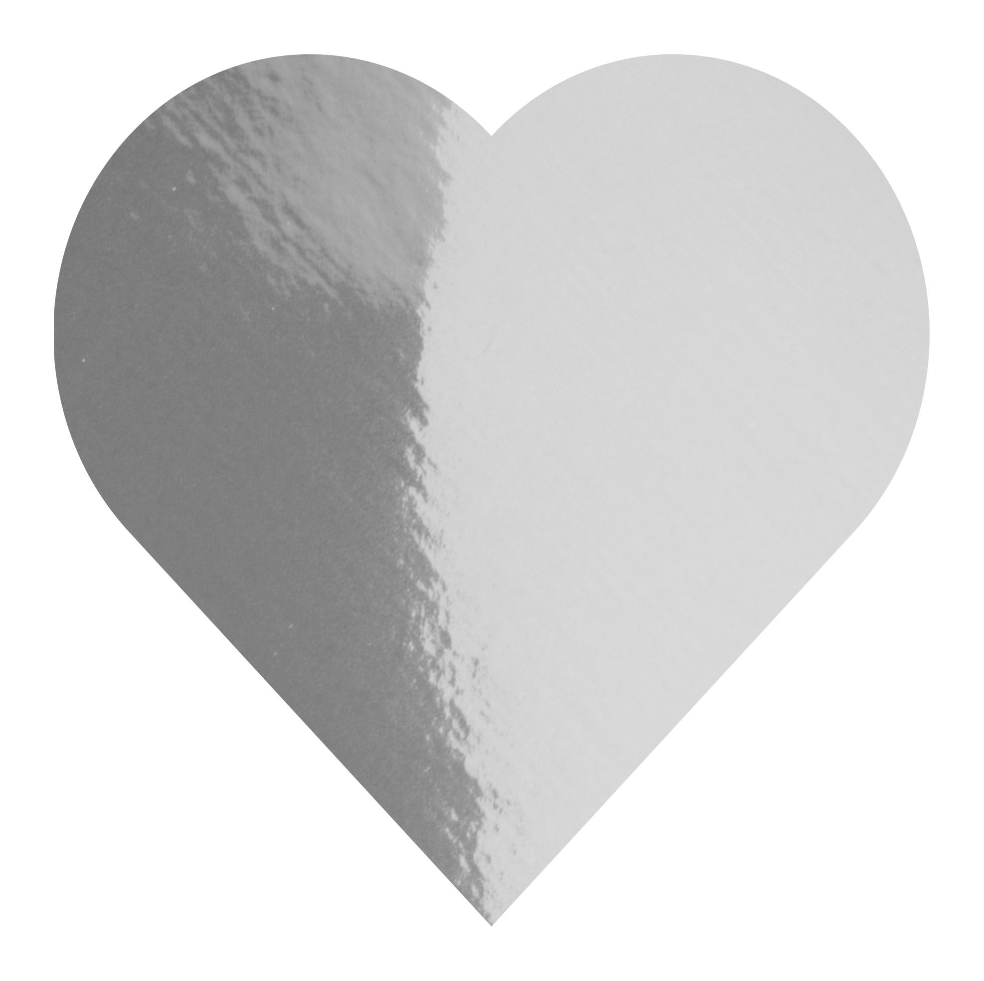Folienkonfetti 3cm Herz 100g Silber Folienkonfetti 3cm Herz 100g Silber