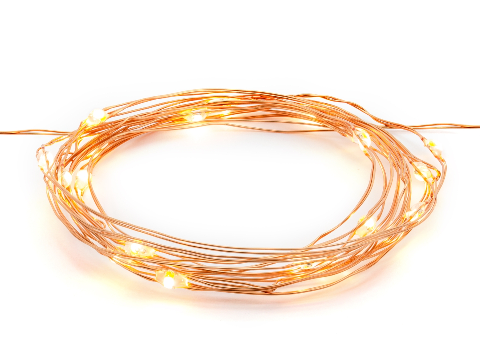 LED-Minilichterkette mit Batteriefach LED-Minilichterkette mit Batteriefach