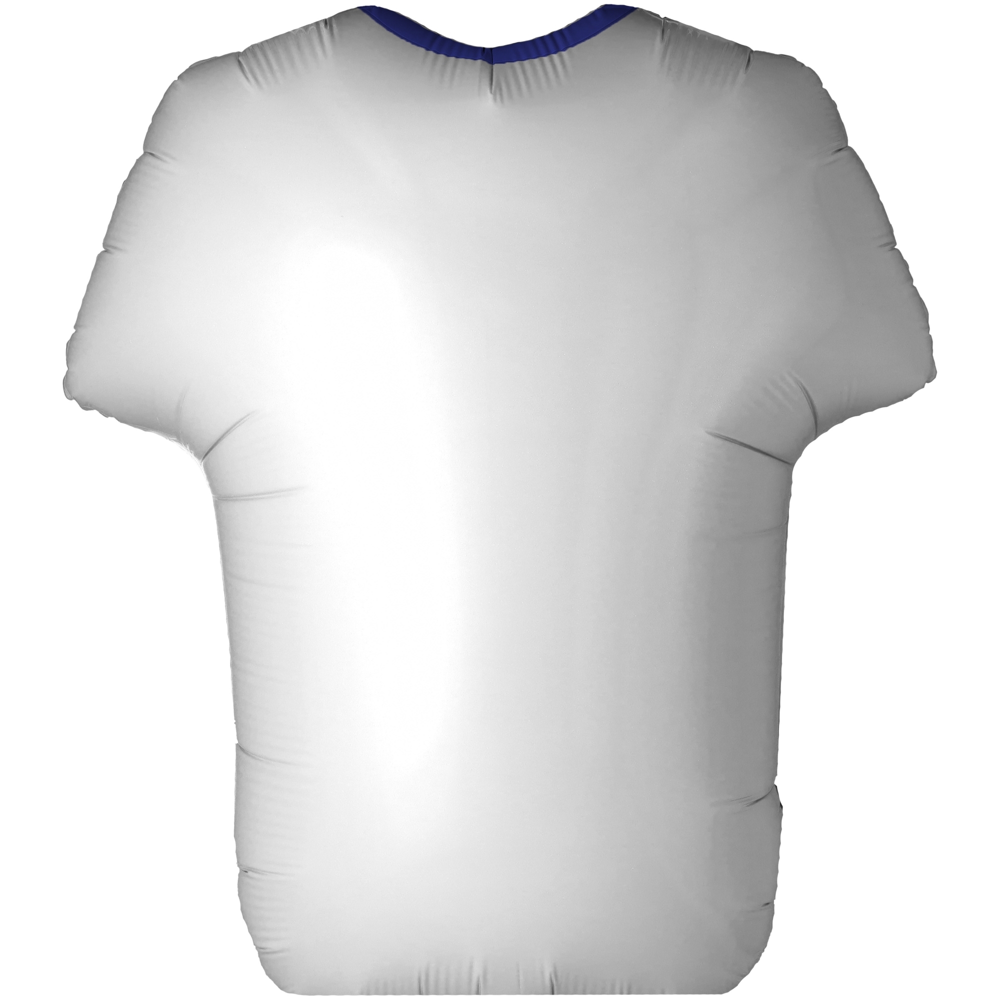 Folienballon Individuelles "Fußballtrikot" Weiß, 60cm Folienballon Individuelles "Fußballtrikot" Weiß, 60cm