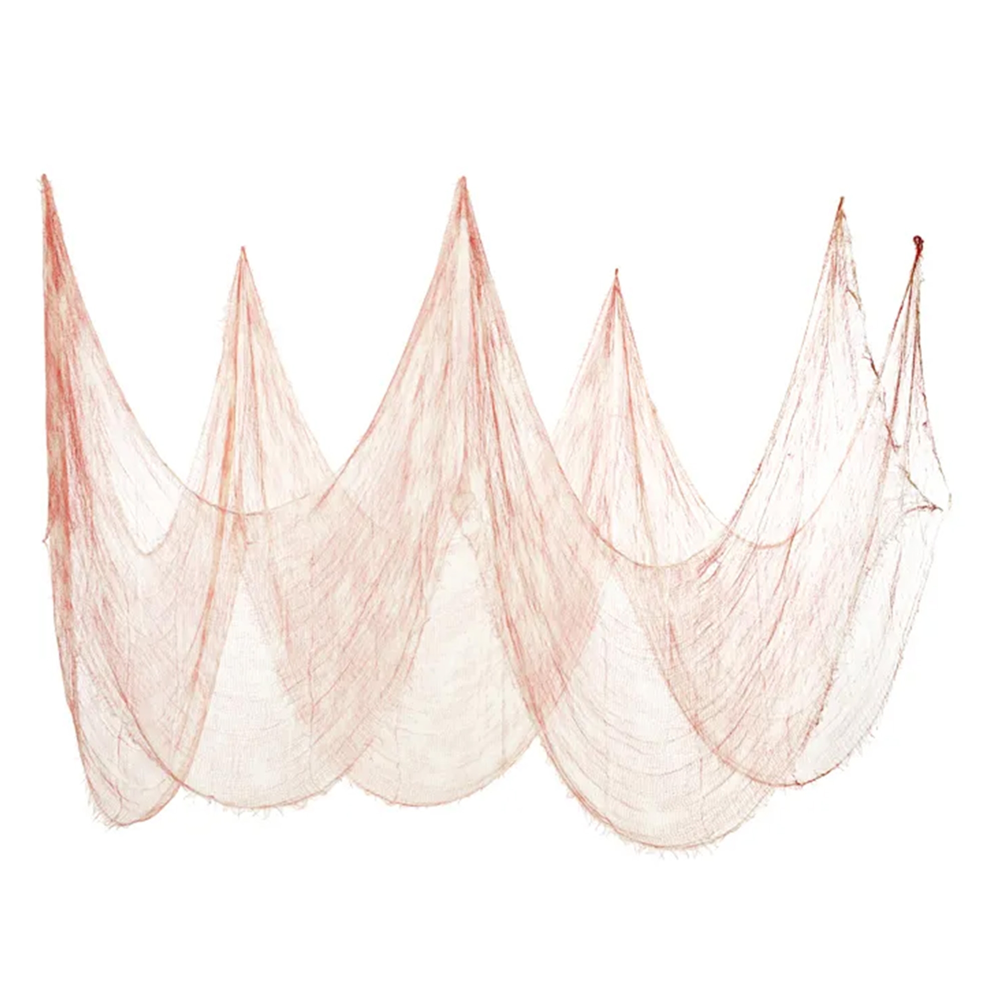 Halloween - Dekostoff, Weiß mit Blutspuren Halloween - Dekostoff, Weiß mit Blutspuren