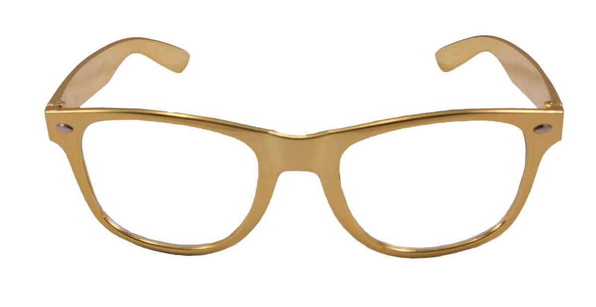 Goldene Party Brille Goldene Party Brille