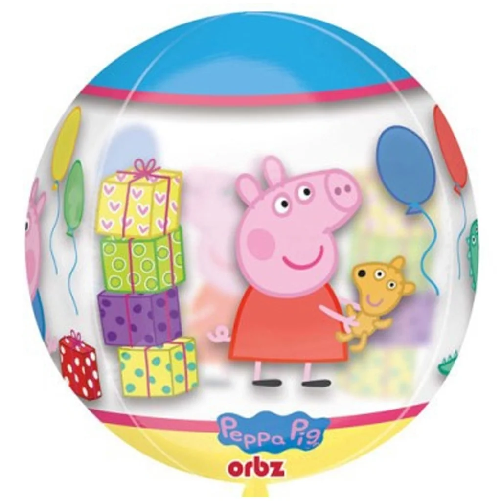 Peppa Pig, Ballon, Geschenke, Kinderparty, Orbz/Orbz Ball