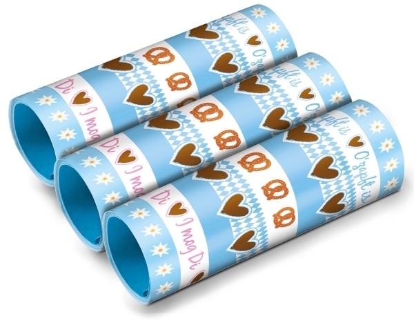 Oktoberfest - Luftschlangen 3'er Pack