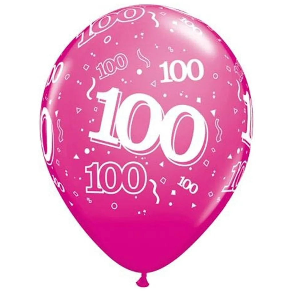 Ballon, Konfetti, Ballon Pink, Geburtstag, Luftballon