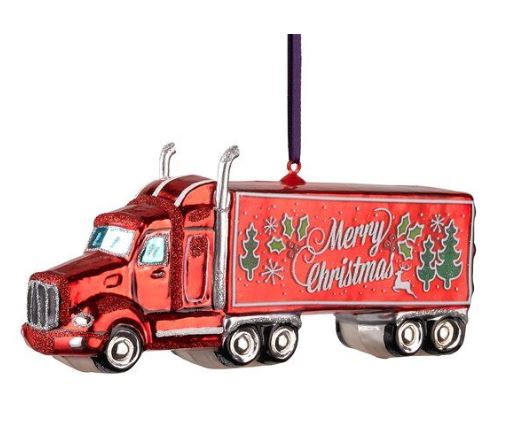 Weihnachtskugel "Weihnachts-Truck" Weihnachtskugel "Weihnachts-Truck"