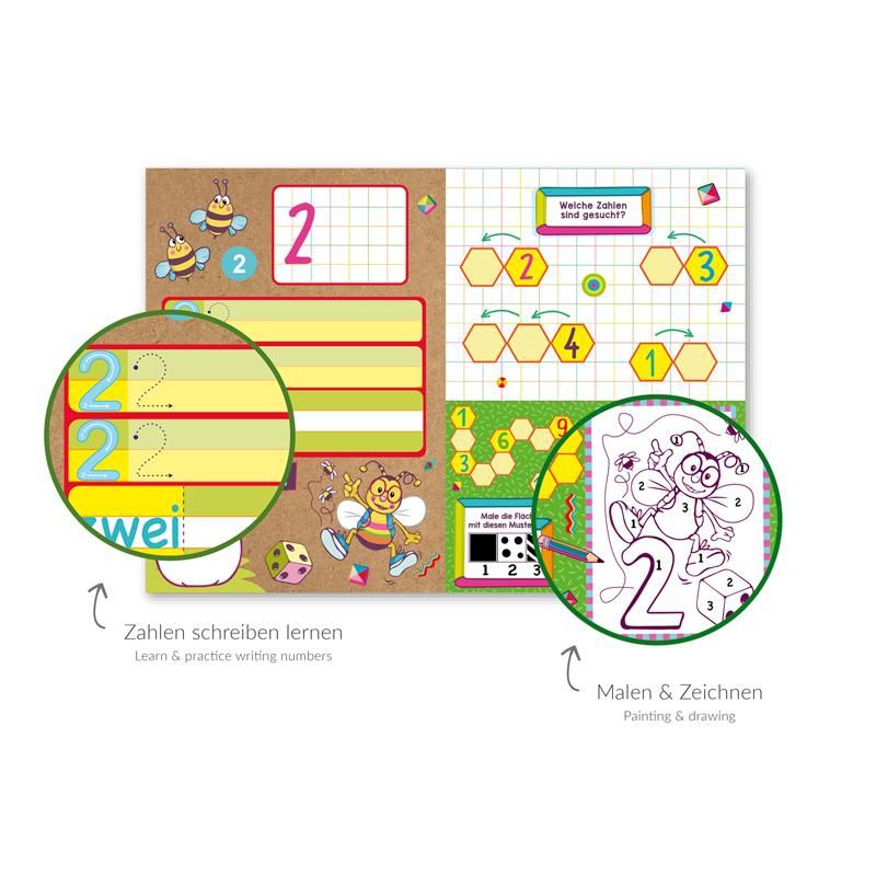 Activity Lernkoffer Zahlen 1-25 zum Abwischen Activity Lernkoffer Zahlen 1-25 zum Abwischen