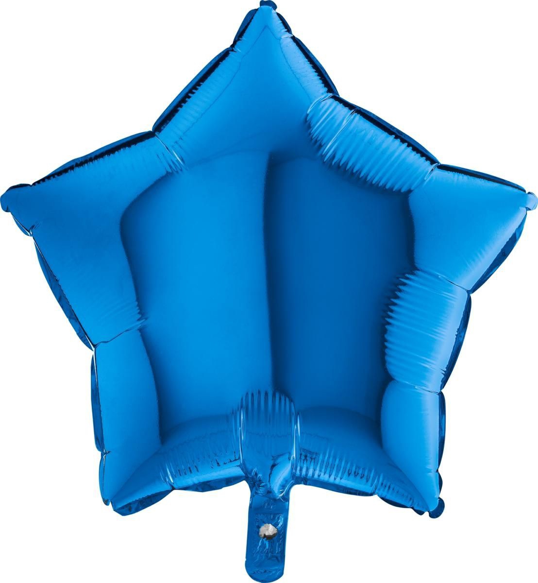 Folienballon Stern Blau 45cm