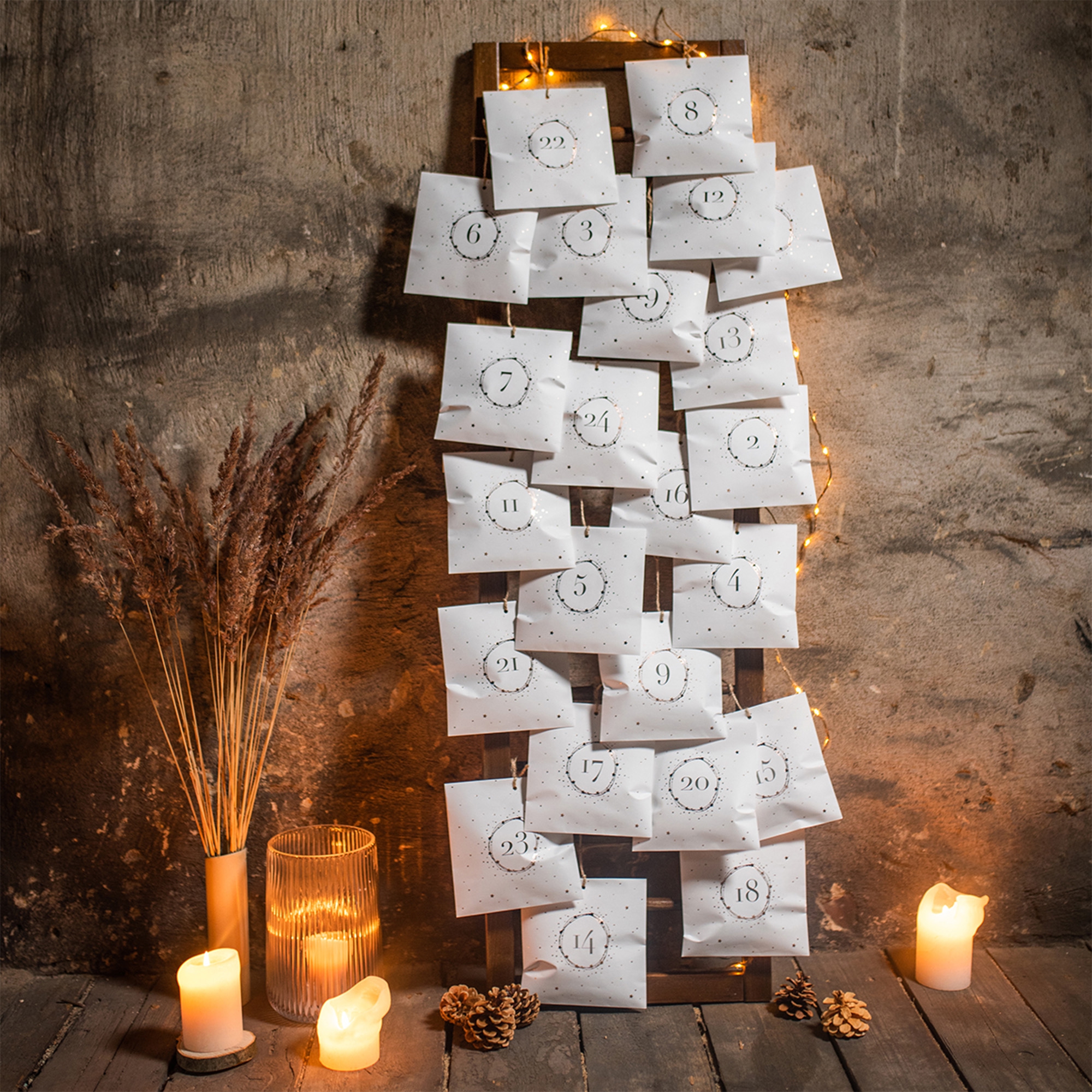 Adventskalendertütchen 24er Set Adventskalendertütchen 24er Set