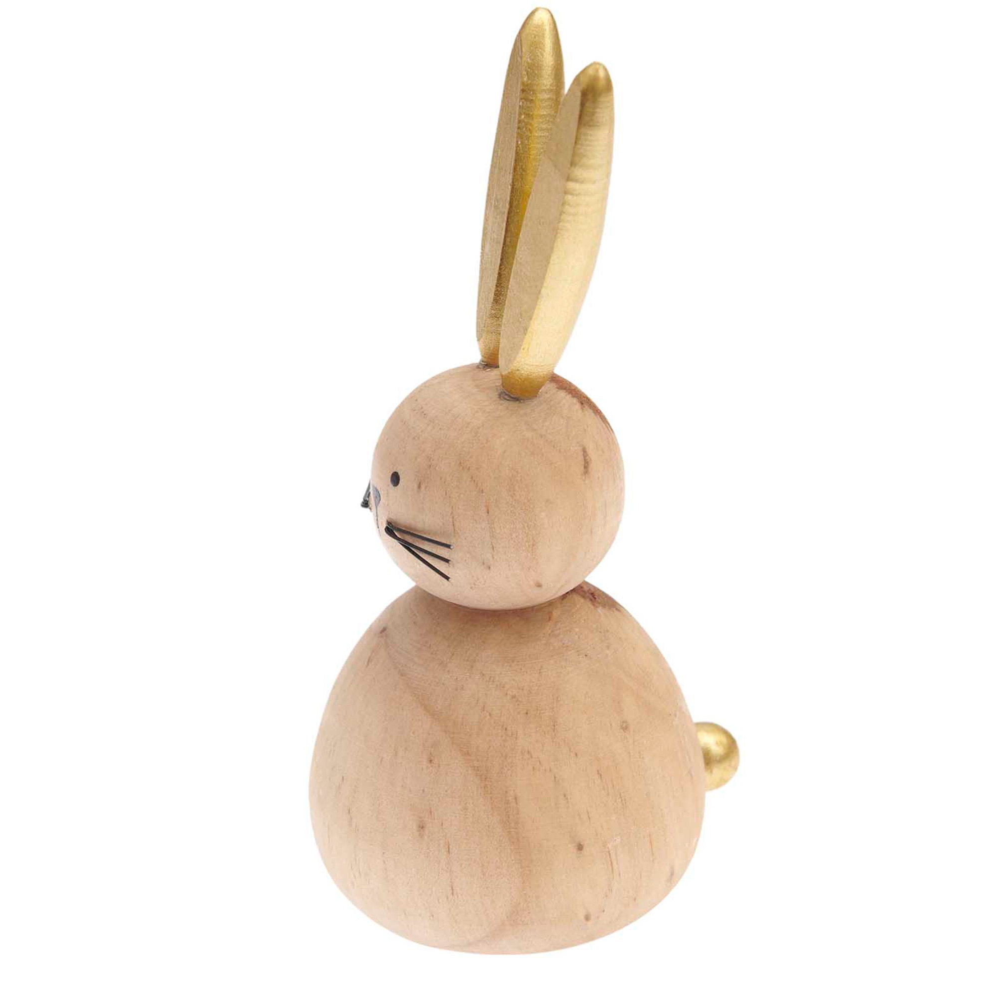 Holzfigur "Hase" 13 cm