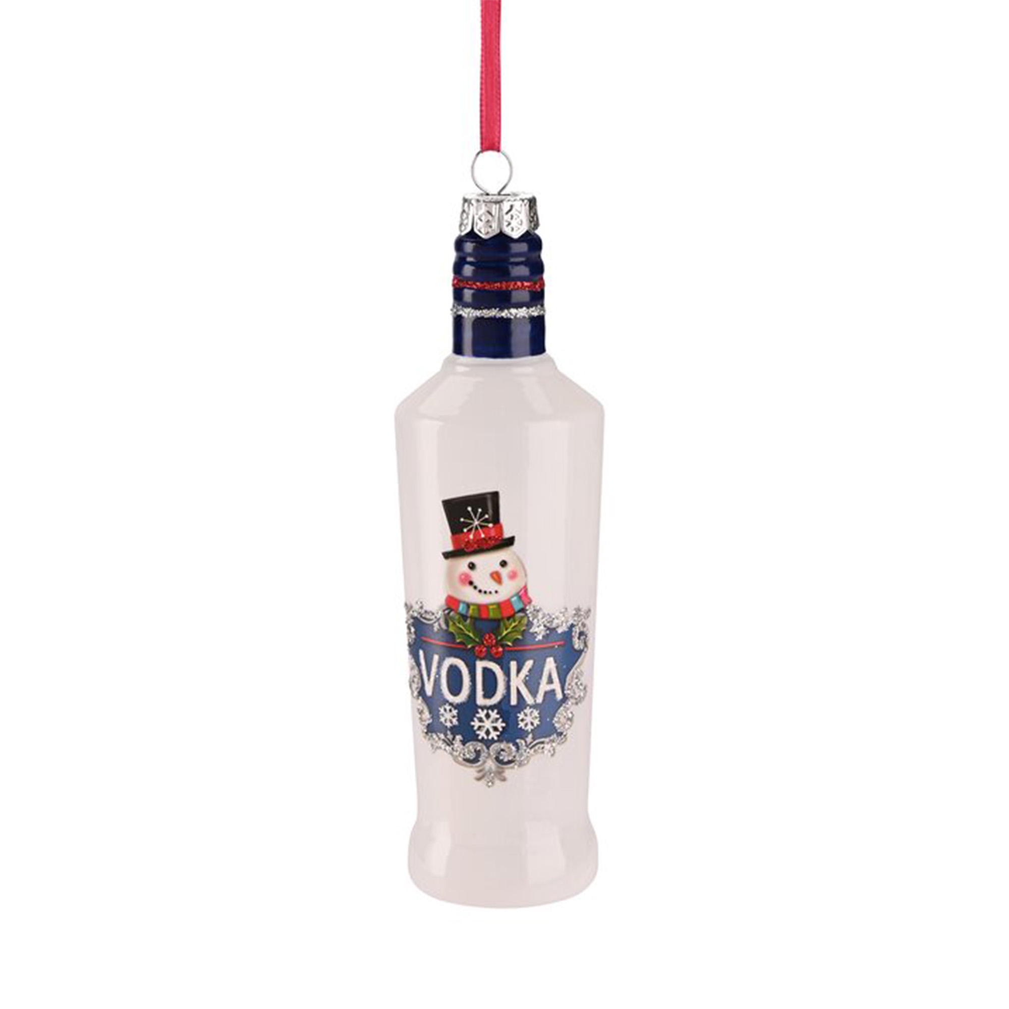 970a0bfd079343904936a5dc8110bcd4bf54e991 Weihnachtskugel "Wodka Flasche"
