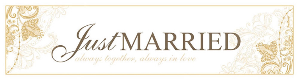 Nummernschild Aufkleber zur Hochzeit "Just Married" Nummernschild Aufkleber zur Hochzeit "Just Married"