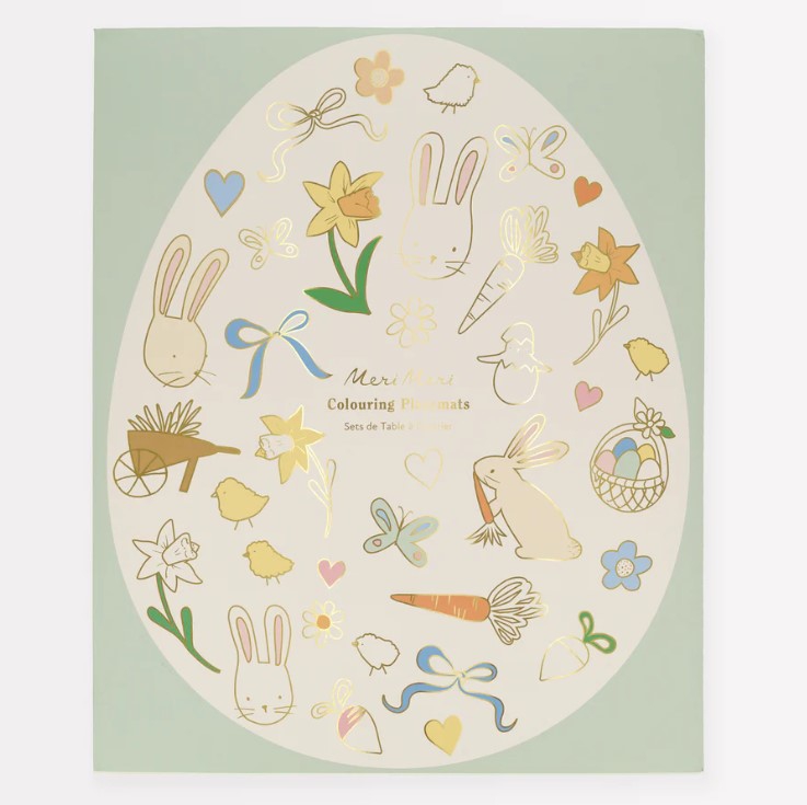 Meri Meri - Untersetzer zum Ausmalen Meri Meri - Untersetzer zum Ausmalen