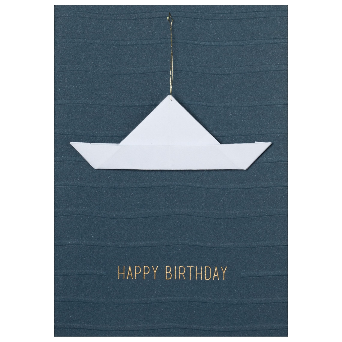 Räder Design - Grußkarte "Happy Birthday" Schiffchen