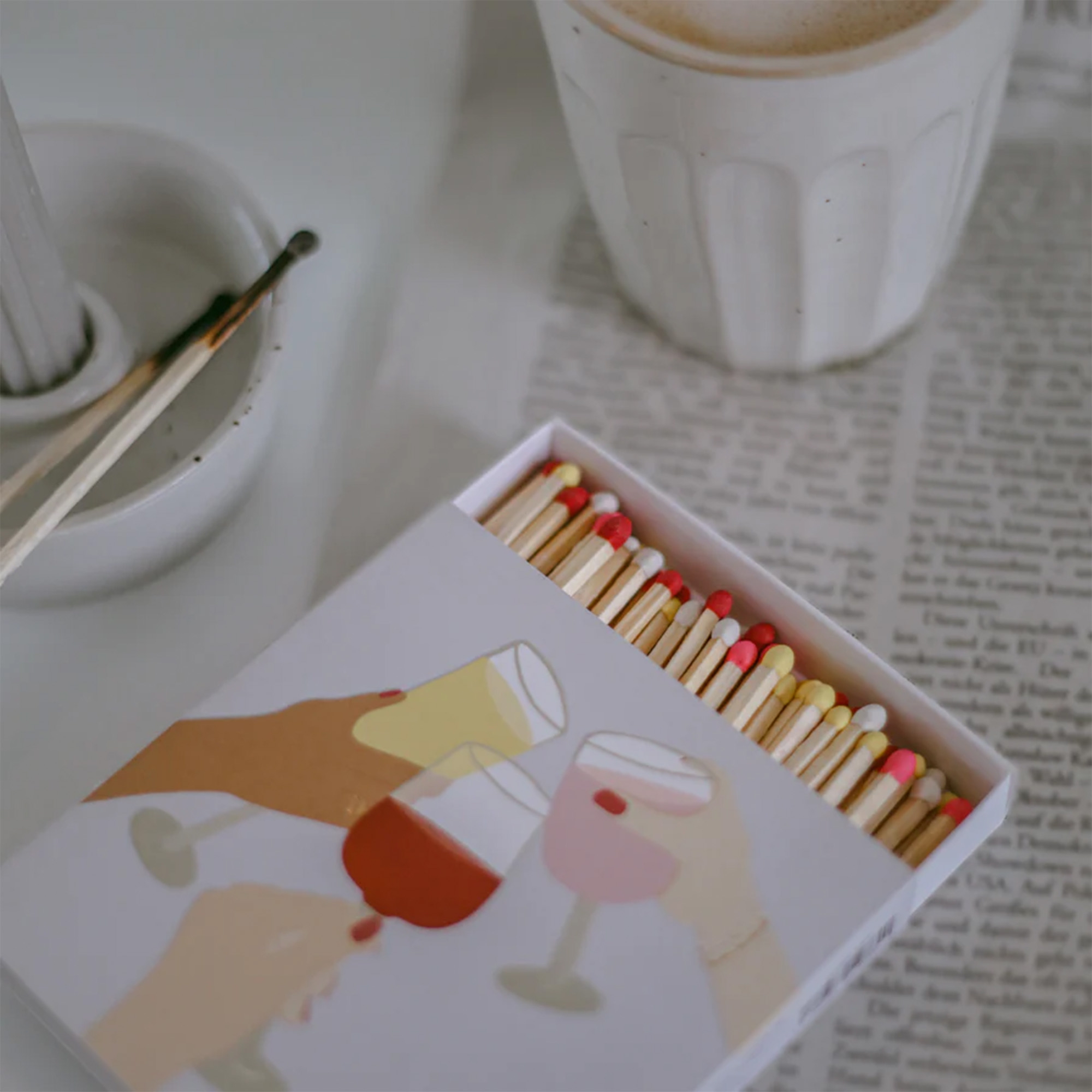 Eulenschnitt - Streichhölzer "Lass uns feiern" Eulenschnitt - Streichhölzer "Lass uns feiern"