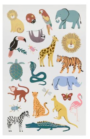 Meri Meri - 44 Tattoos "Tiere" Meri Meri - 44 Tattoos "Tiere"