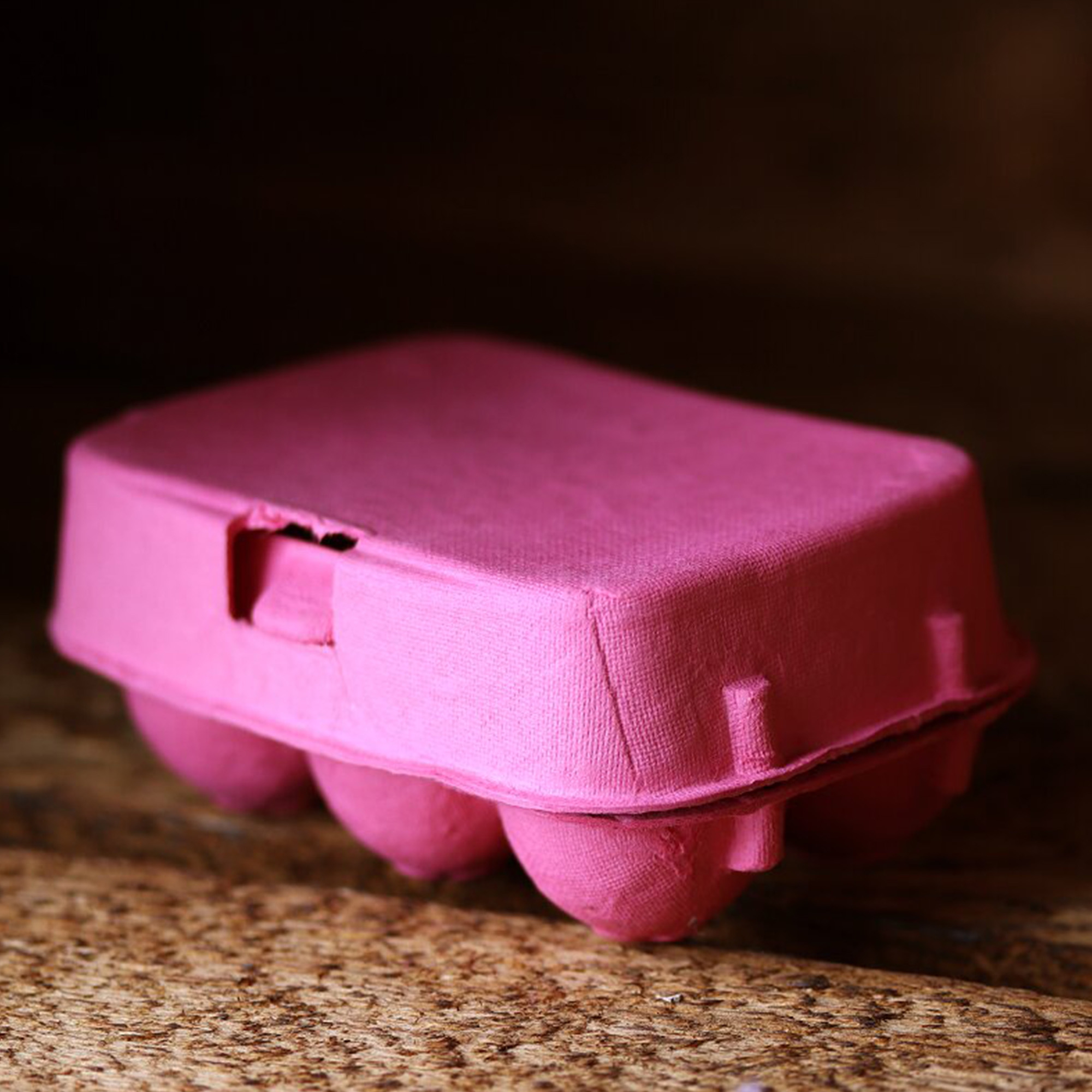 6er Eierkarton in Pink 6er Eierkarton in Pink