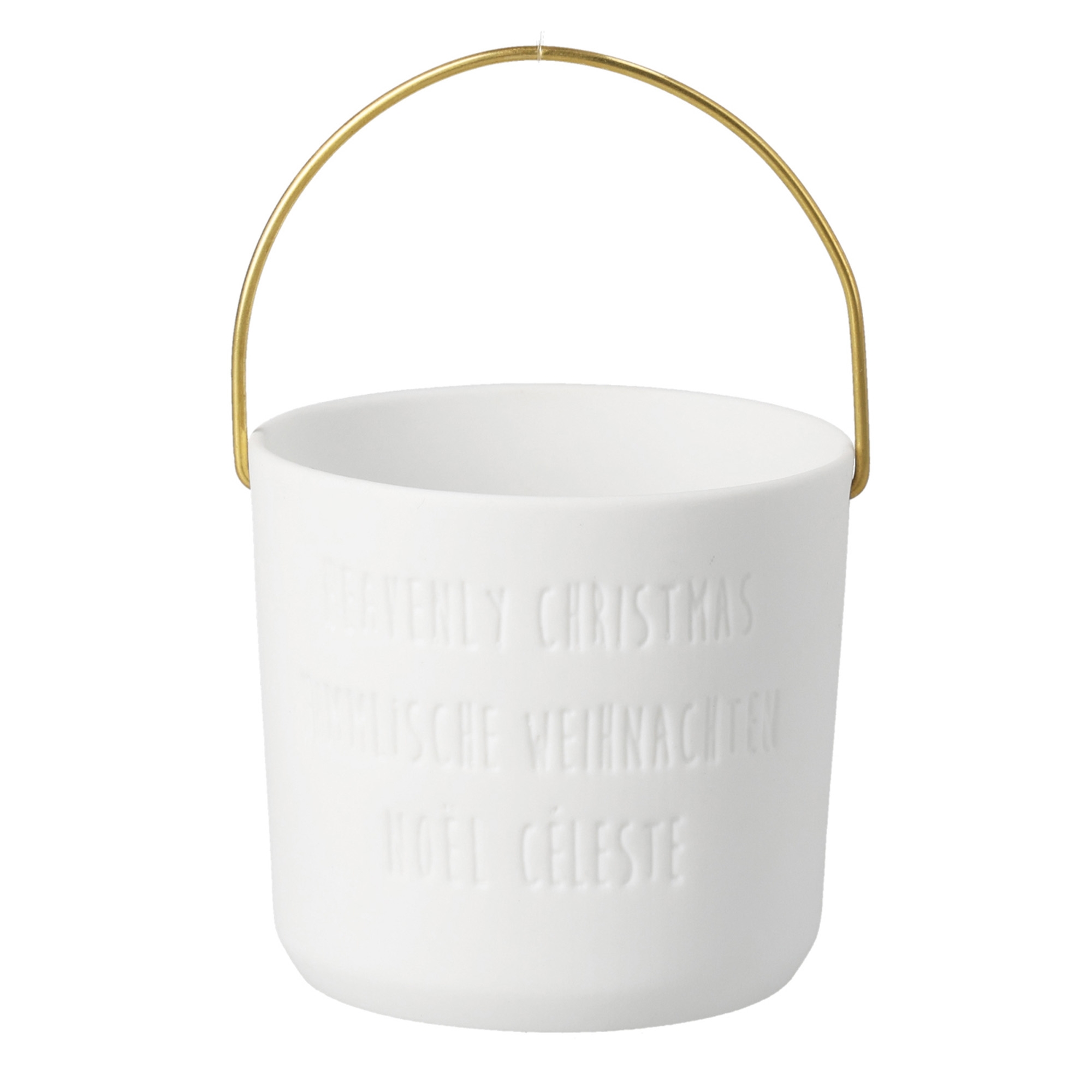 Geschenklaterne "Heavenly Christmas" Eimer