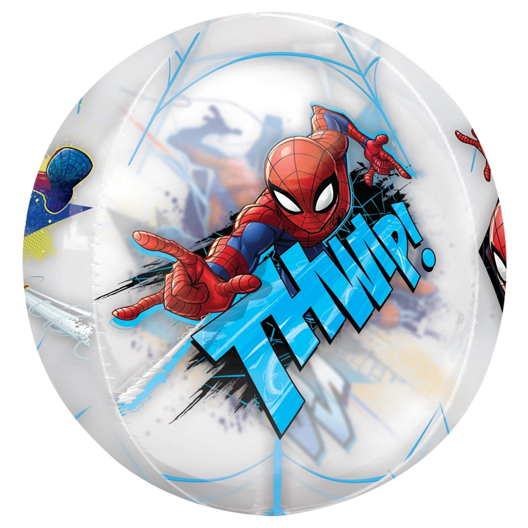 Folienballon Orbz "Spiderman" 40cm Fußball, Sport, Person