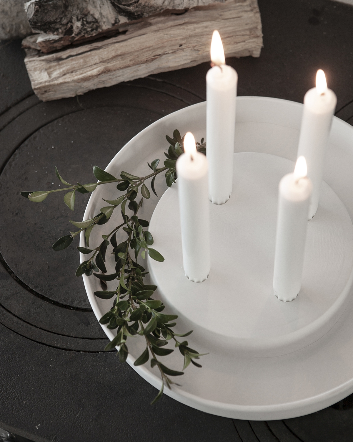 Storefactory - Valltorp XL - Weiß - 4 Kerze Storefactory - Valltorp XL - Weiß - 4 Kerze