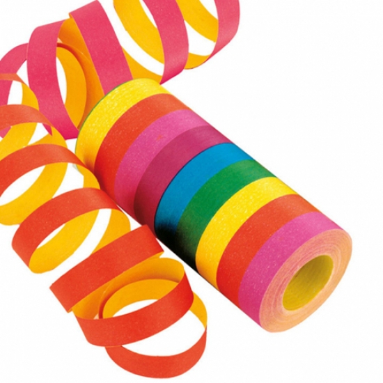 Jumbo Luftschlangen Regenbogen Jumbo Luftschlangen Regenbogen