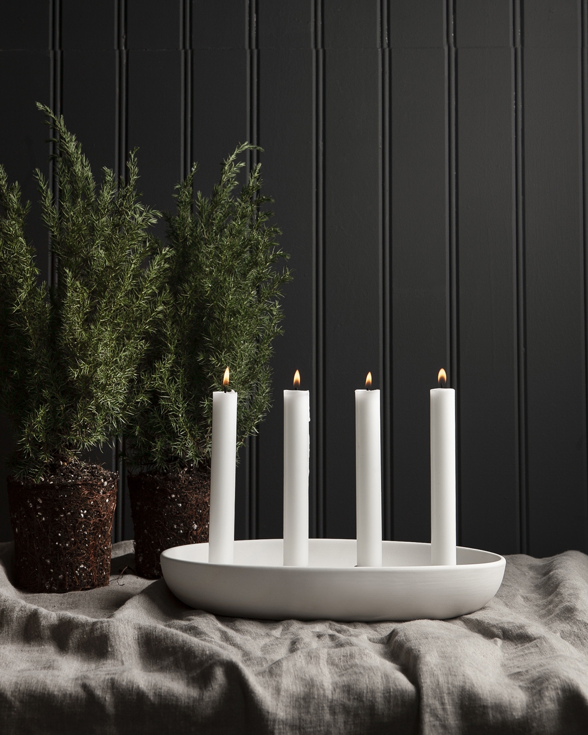 Storefactory - Kerzenhalter Gröndal - Weiß Storefactory - Kerzenhalter Gröndal - Weiß