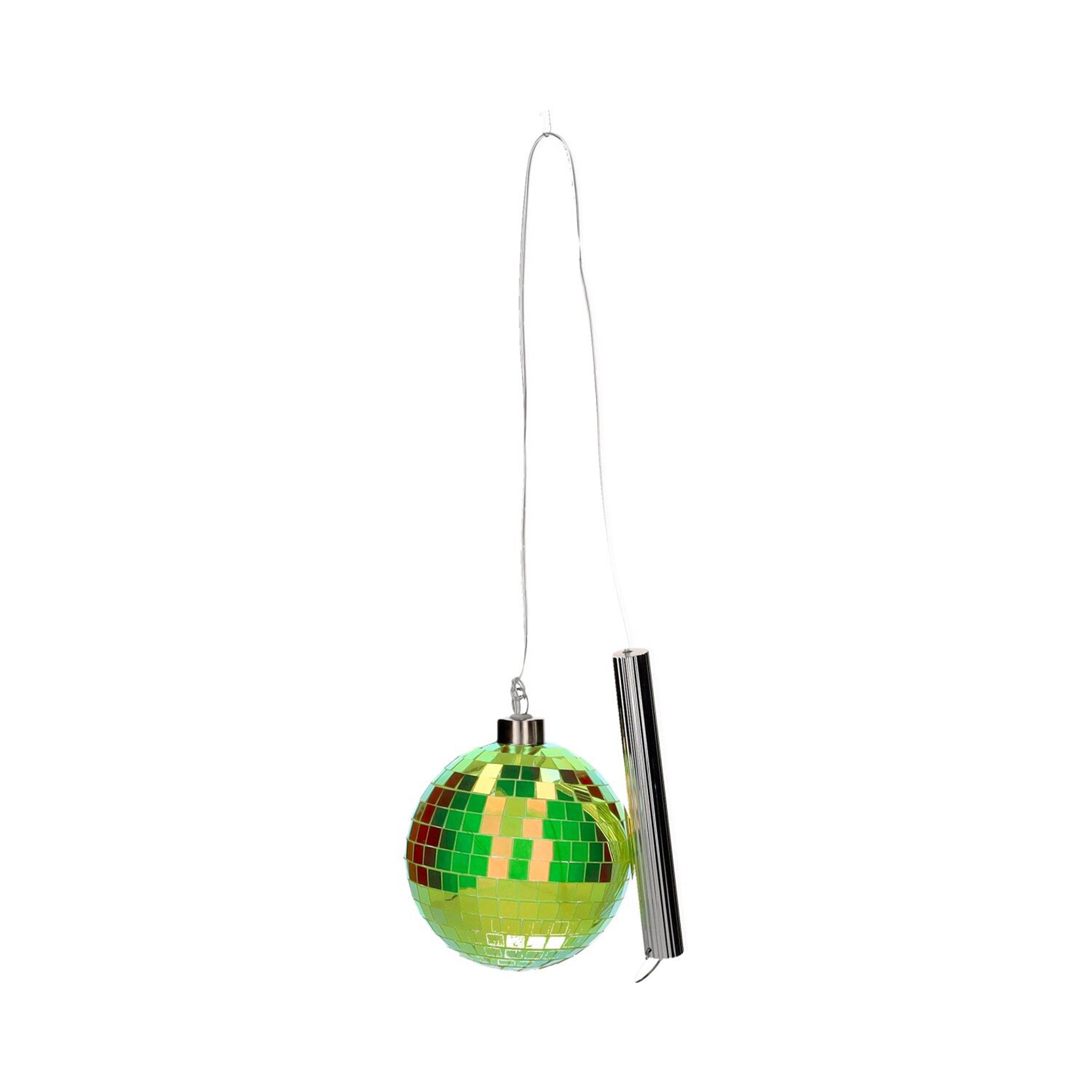 Disco LED-Kugel "Neon Grün" 10 cm
