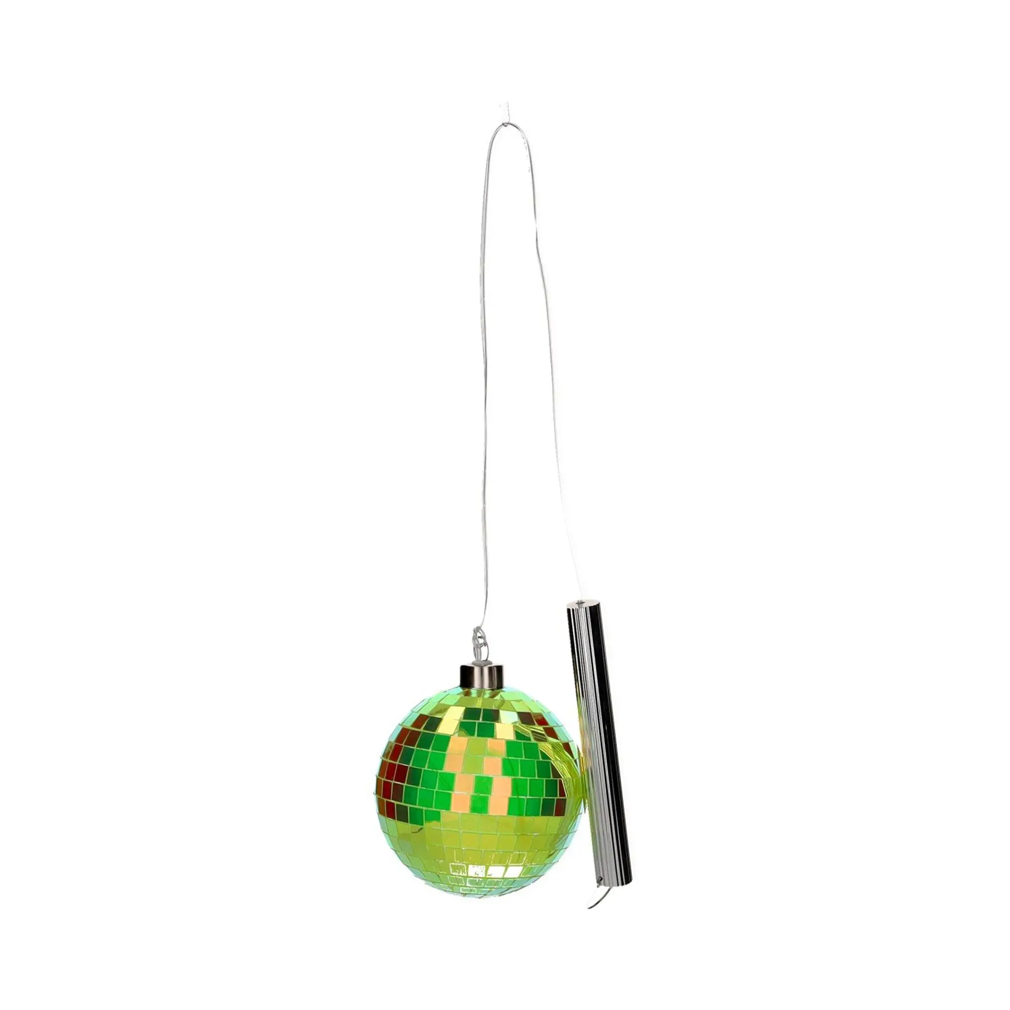 Disco LED-Kugel "Neon Grün" 10 cm