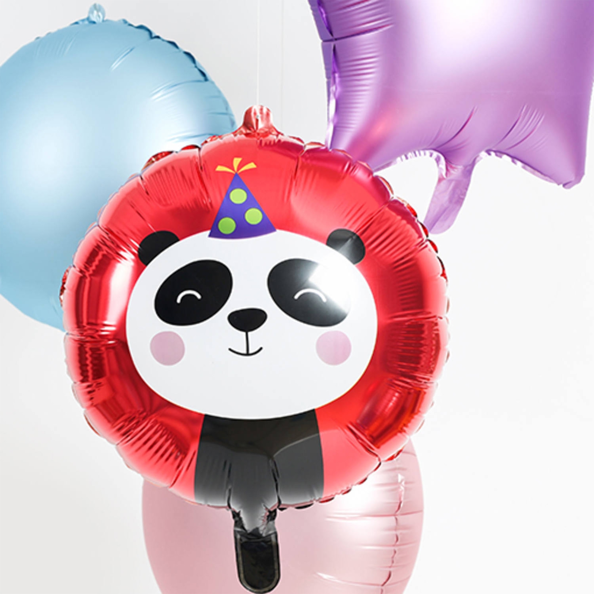 6aaf404940e4f56cbce437151e60a03c3fa9ee61 Folienballon "Party Panda" 45 cm