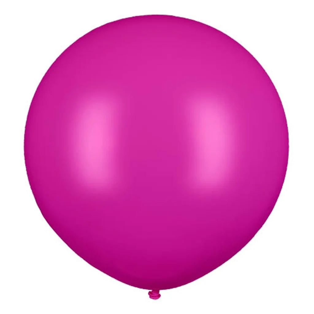 ballon, Luftballon, pink, runde Form, Party-Dekoration