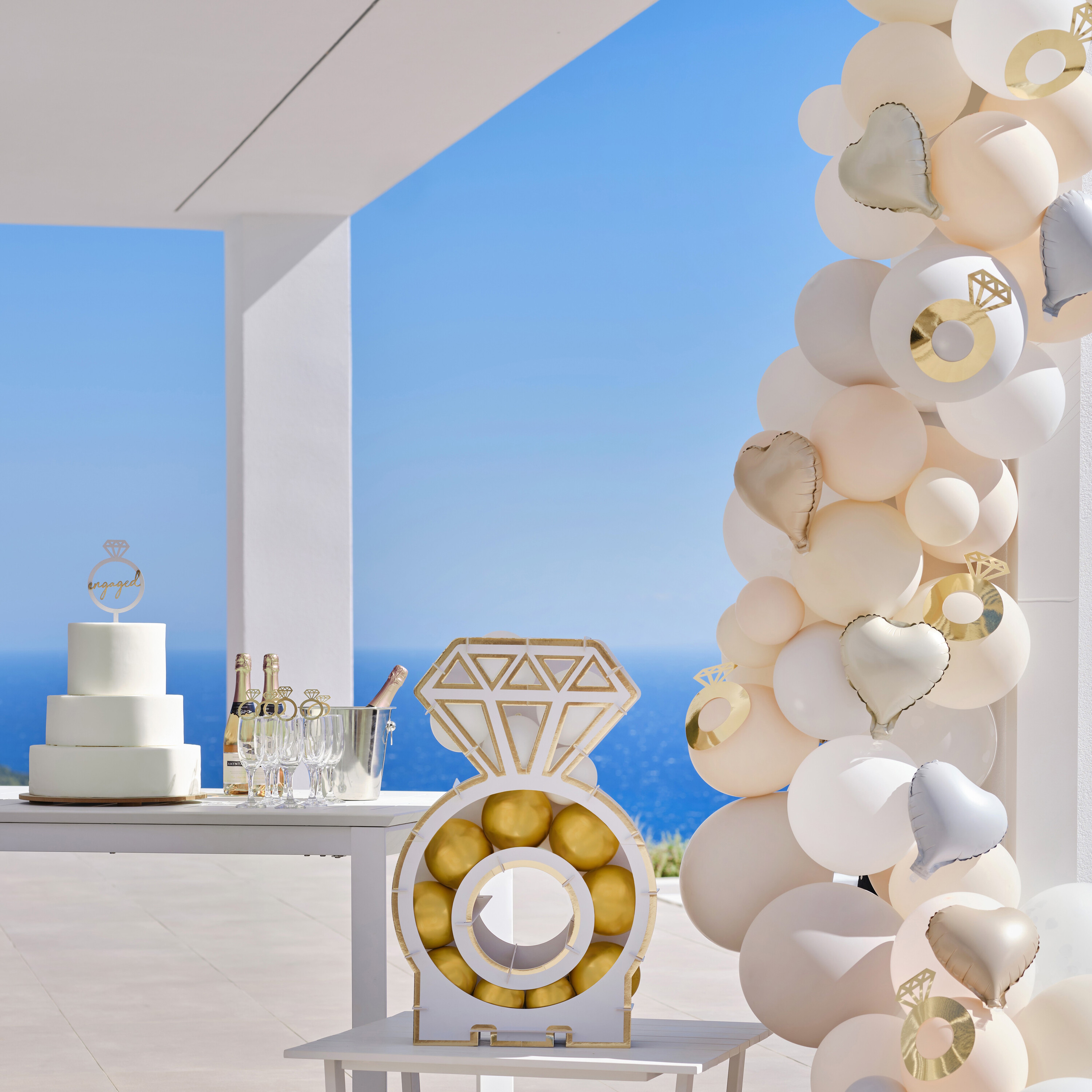 Future MR & MRS personalisierbare Girlande 1,5 m Future MR & MRS personalisierbare Girlande 1,5 m