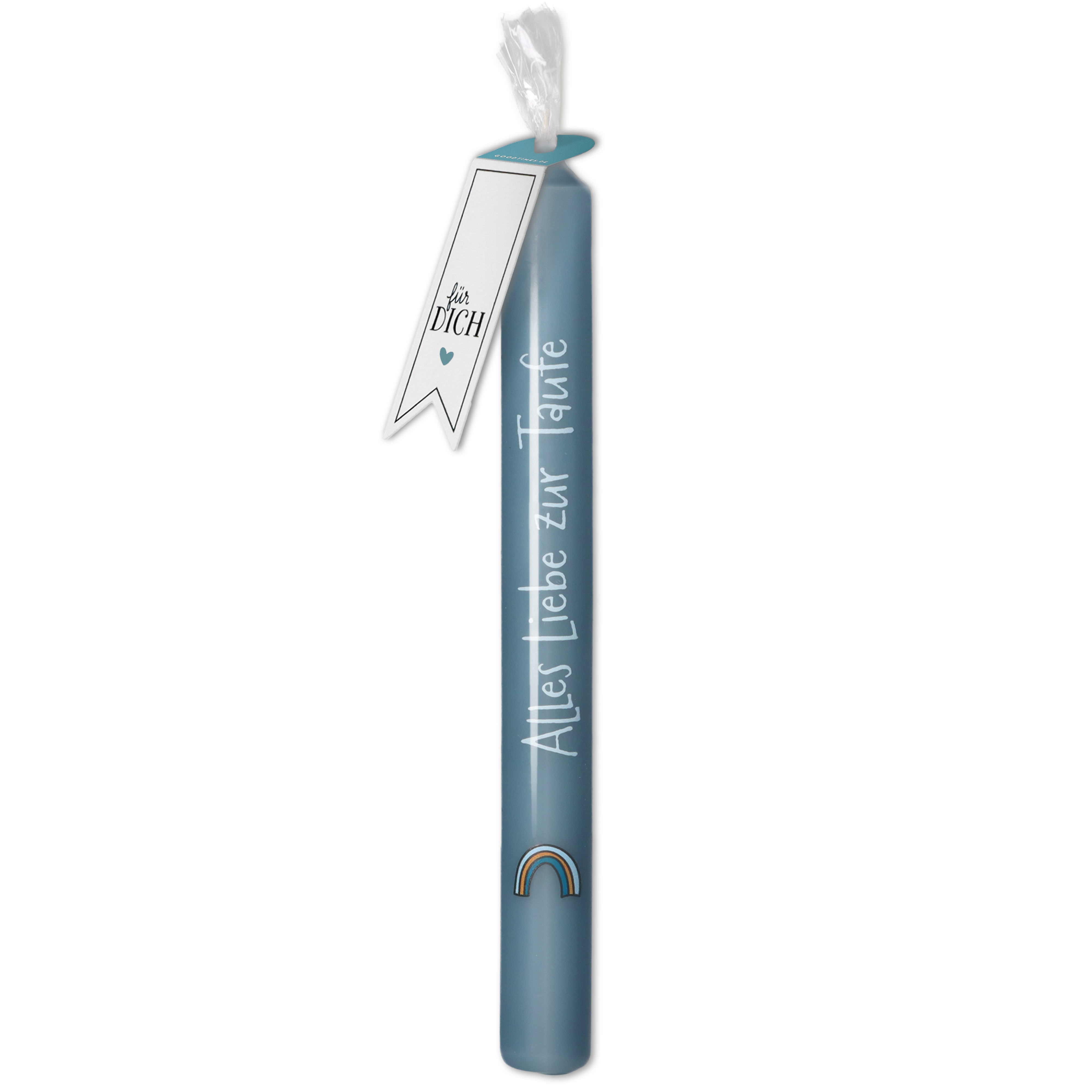 Stabkerze Saphir "Alles Liebe zur Taufe" Stabkerze Saphir "Alles Liebe zur Taufe"
